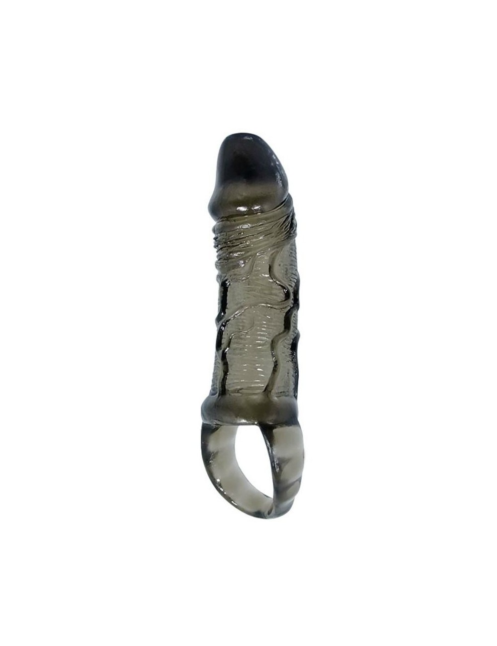 BAILE FUNDA EXTENSORA PENE CON STRAP PARA TESTICULOS 11.5 CM