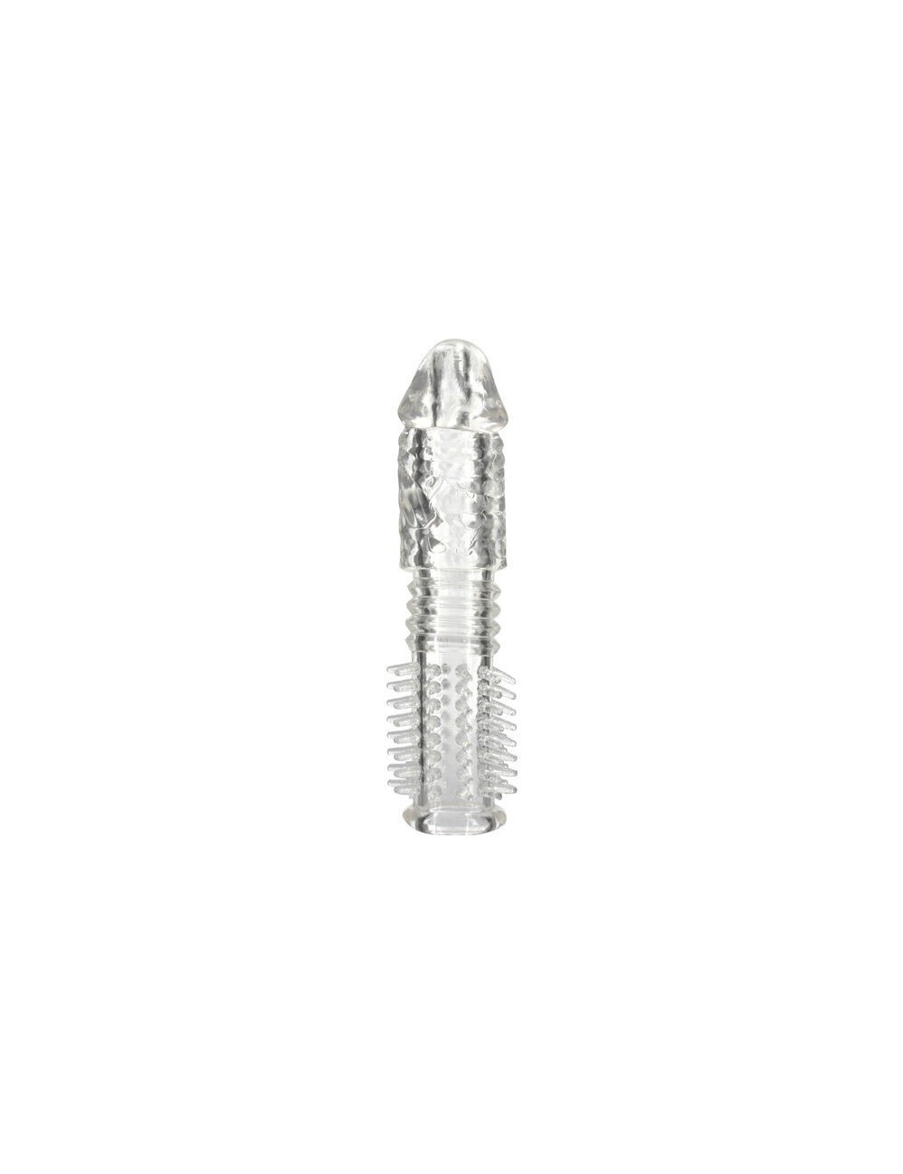 SEVENCREATIONS FUNDA PARA EL PENE SILICONA TEXTURIZADA