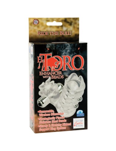 CALEXOTICS - FUNDA PENE CON VIBRADOR PARA CLITORIS