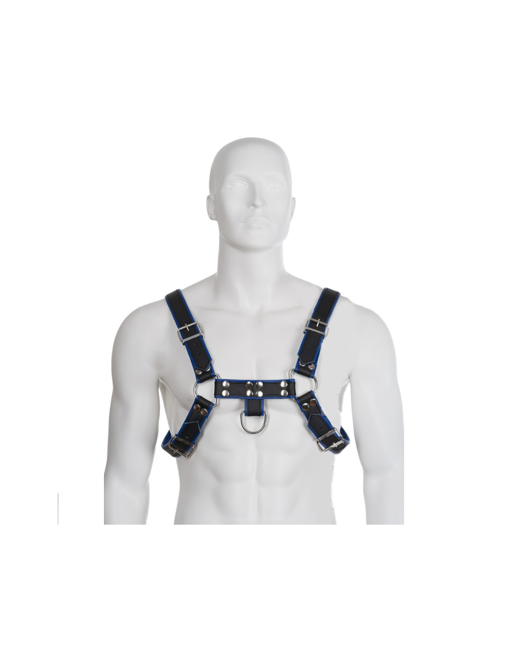 LEATHER BODY ARNES CUERO AZUL Y NEGRO CHEST BULLDOG LEATHER BODY ARNES CUERO AZUL Y NEGRO CHEST BULLDOG