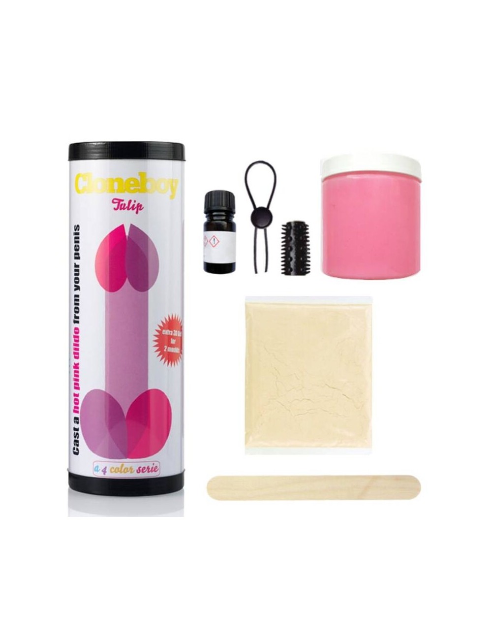 CLONEBOY DILDO TULIP ROSA INTENSO CLONEBOY DILDO TULIP ROSA INTENSO