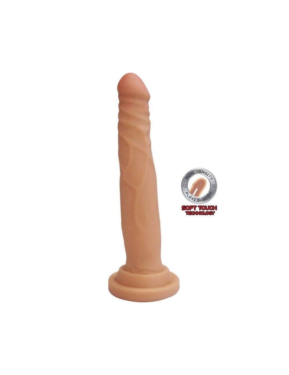 GET REAL - DUAL DENSITY DONG 19 CM NATURAL