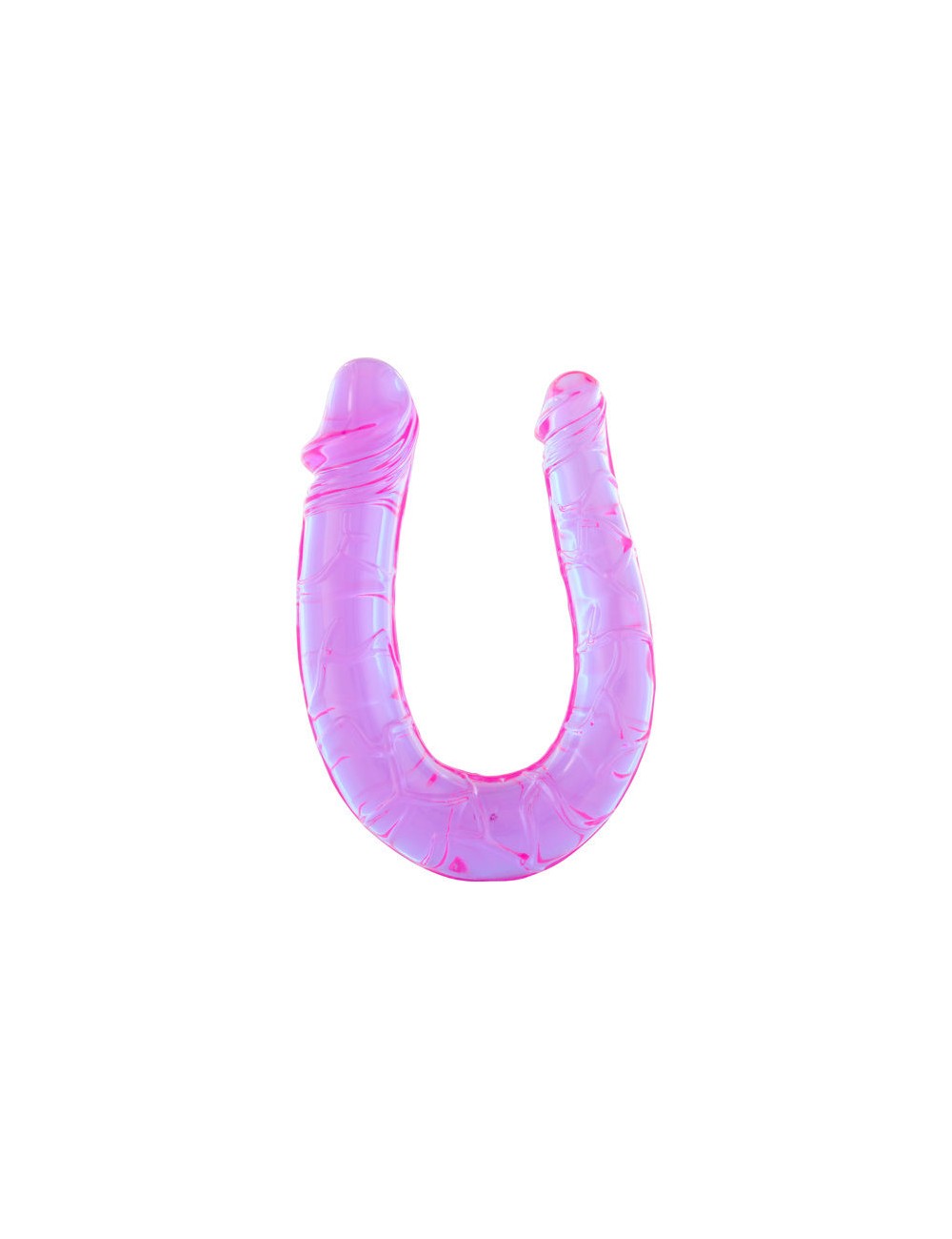 SEVENCREATIONS  PENE CON DOS CABEZAS DE GELATINA FLEXIBLE