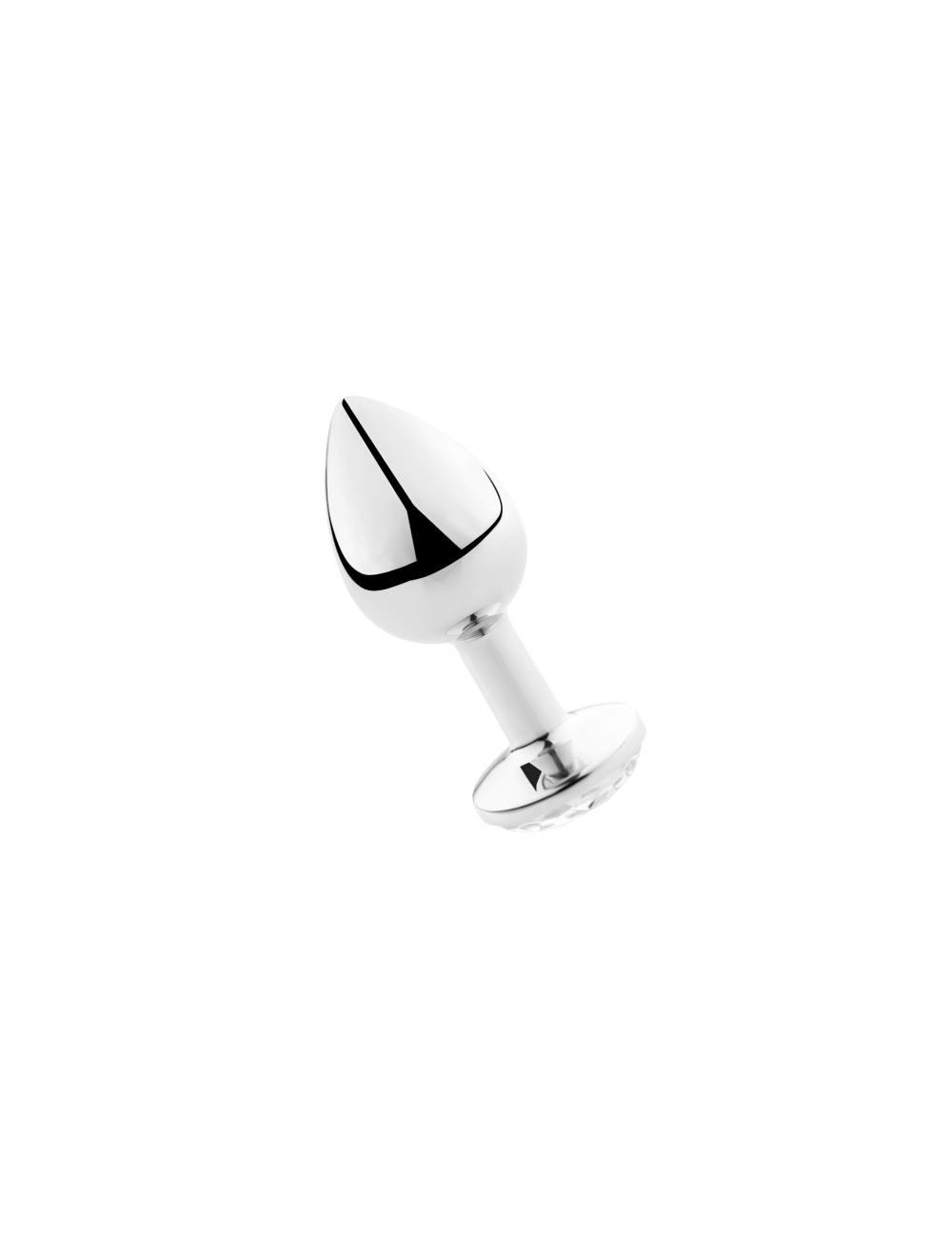 SECRETPLAY PLUG ANAL ALUMINIO TRANSPARENTE 7CM SECRETPLAY PLUG ANAL ALUMINIO TRANSPARENTE 7CM