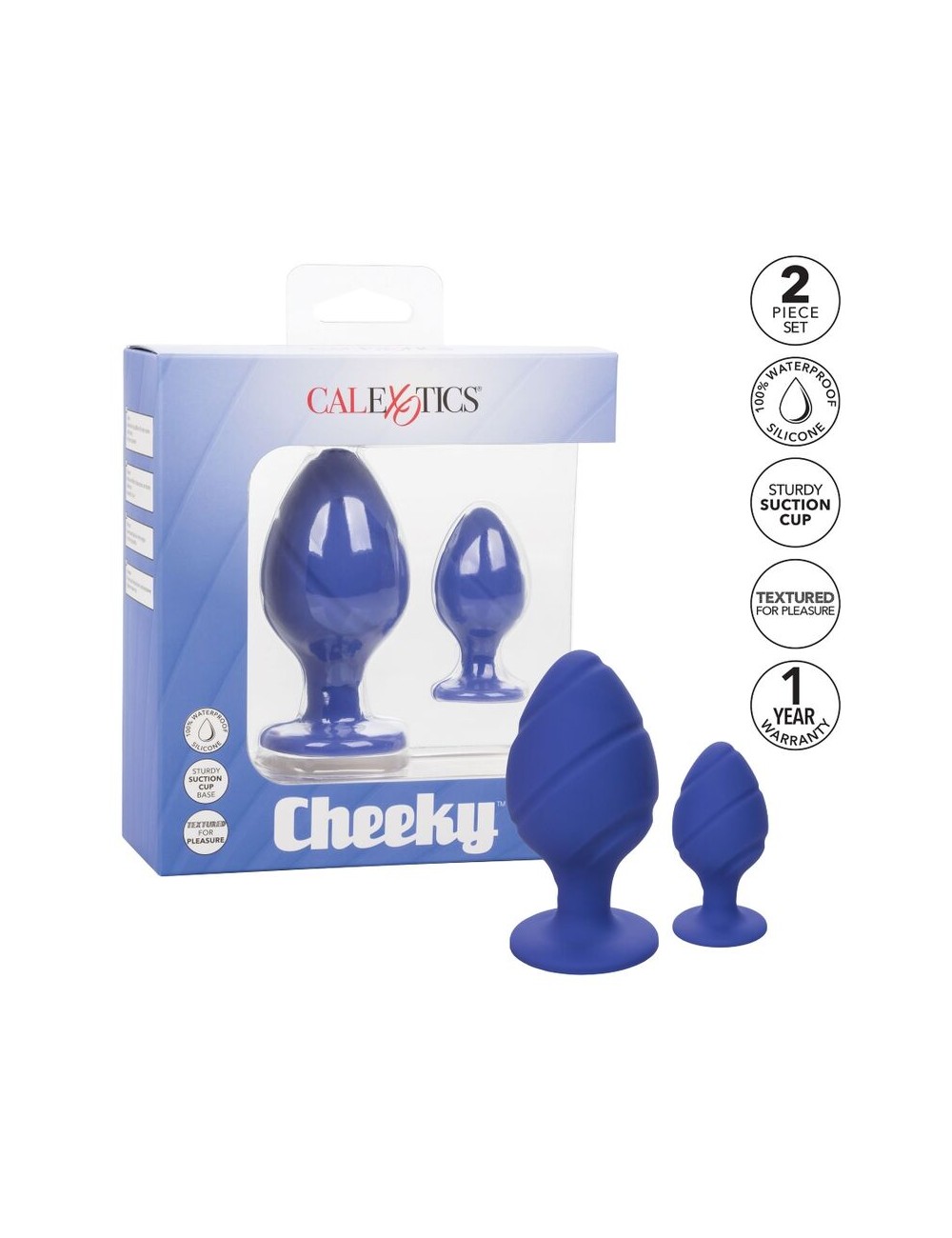CALEX CHEEKY PLUGS ANALES LILA