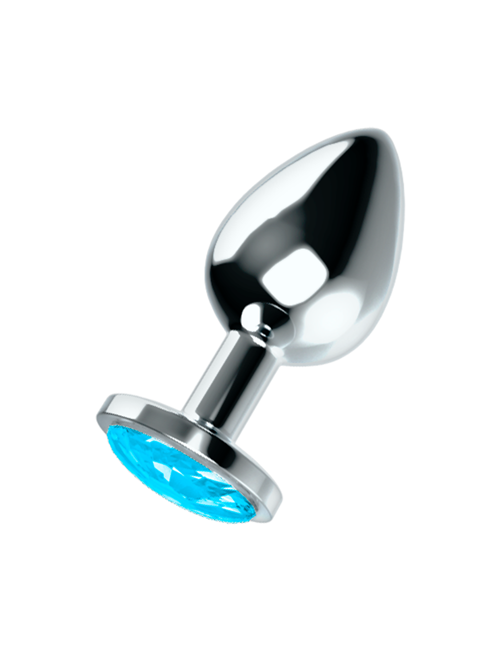 OHMAMA PLUG ANAL CON CRISTAL AZUL L