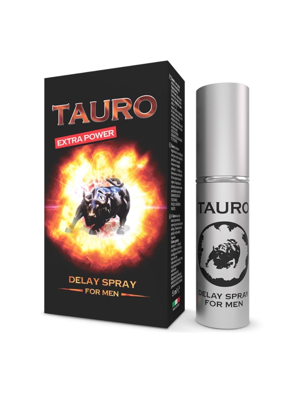 TAURO EXTRA SPRAY RETARDANTE PARA HOMBRES 5 ML TAURO EXTRA SPRAY RETARDANTE PARA HOMBRES 5 ML