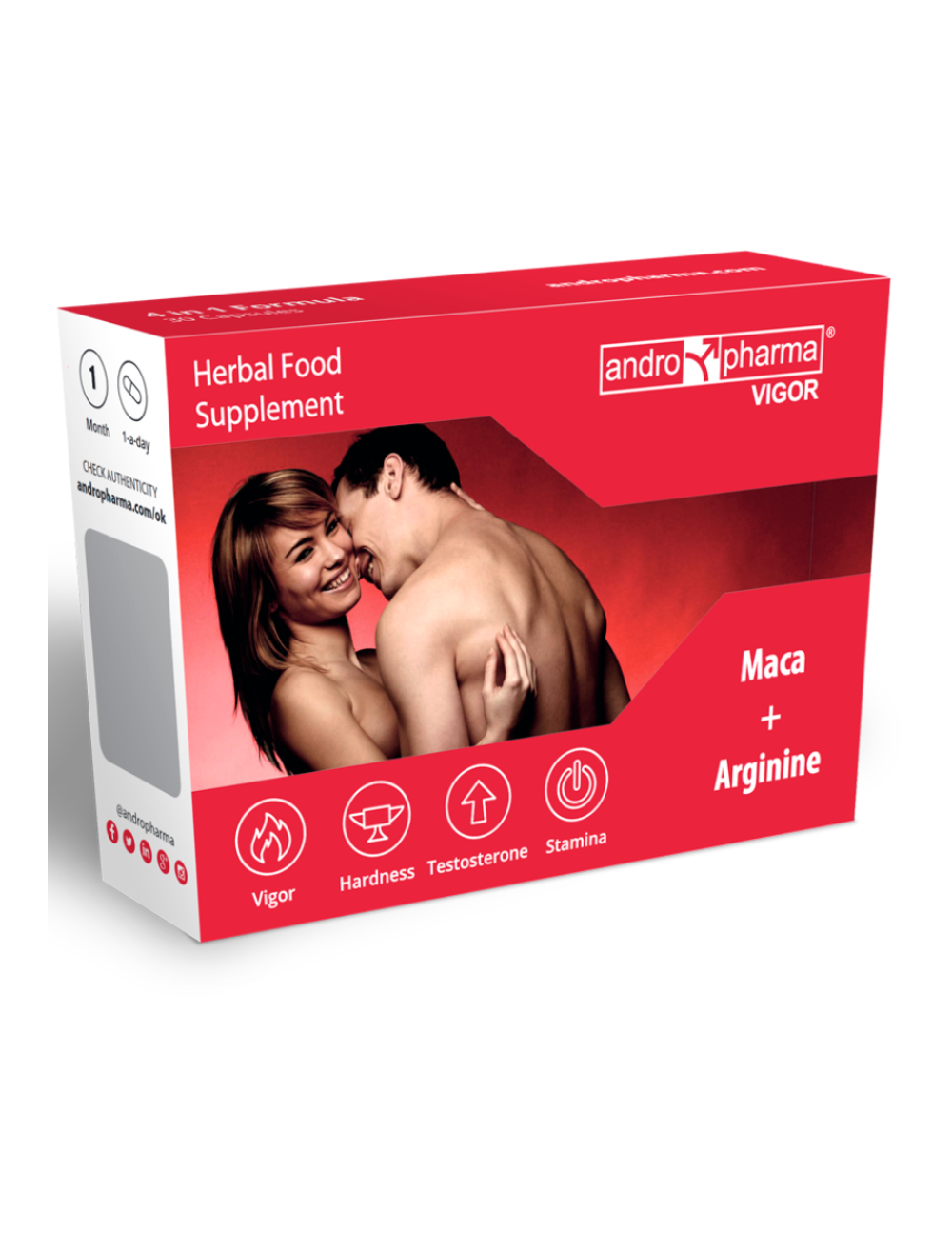 ANDROPHARMA VIGOR SUPLEMENTO POTENCIADOR LÍBIDO ANDROPHARMA VIGOR SUPLEMENTO POTENCIADOR LÍBIDO