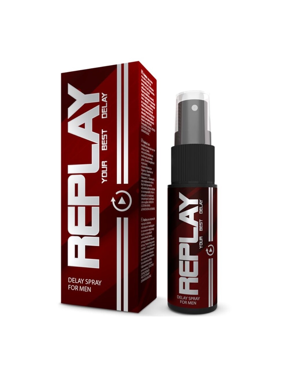 REPLAY DELAY SPRAY RETARDANT AND MOISTURIZING EFFECT 20 ML