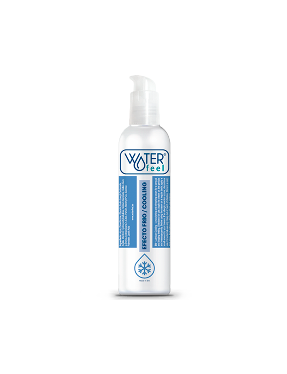 WATERFEEL LUBRICANTE EFECTO FRIO 150ML EN IT NL FR DE WATERFEEL LUBRICANTE EFECTO FRIO 150ML EN IT NL FR DE