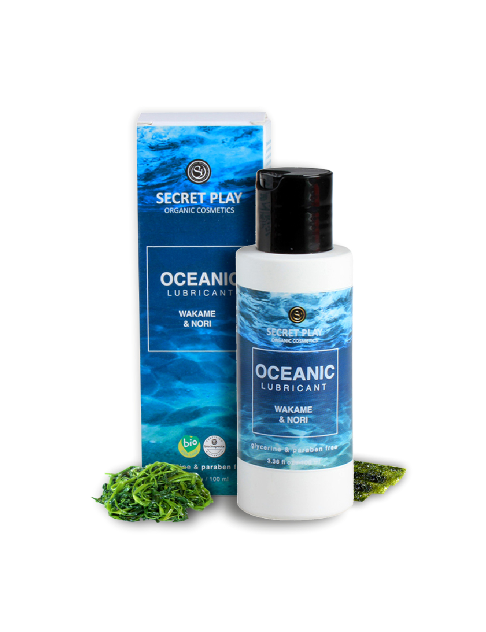 SECRETPLAY LUBRICANTE ORGANICO OCEANIC 100ML SECRETPLAY LUBRICANTE ORGANICO OCEANIC 100ML