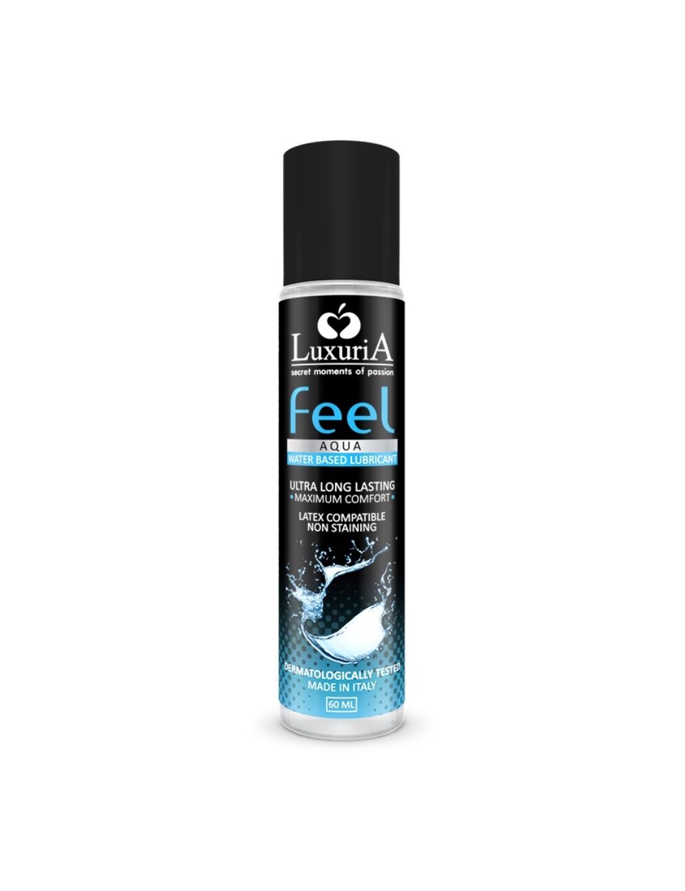 LUXURIA FEEL LUBRICANTE BASE AGUA AQUA 60 ML LUXURIA FEEL LUBRICANTE BASE AGUA AQUA 60 ML