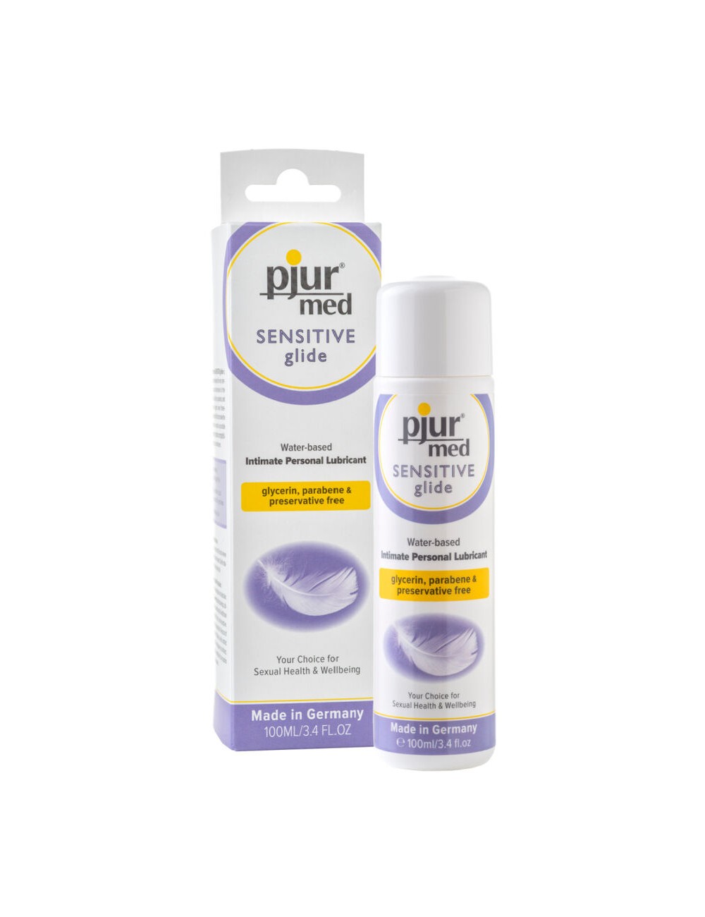 PJUR MED SENSITIVE GLIDE LUBRICANTE BASE AGUA 100 ML PJUR MED SENSITIVE GLIDE LUBRICANTE BASE AGUA 100 ML
