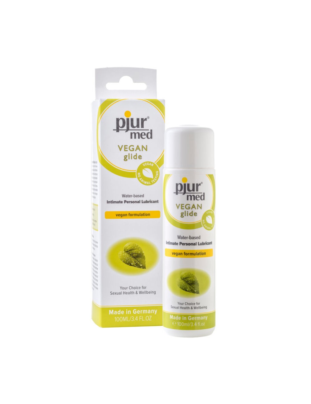 PJUR MED VEGAN GLIDE LUBRICANTE BASE AGUA 100 ML PJUR MED VEGAN GLIDE LUBRICANTE BASE AGUA 100 ML