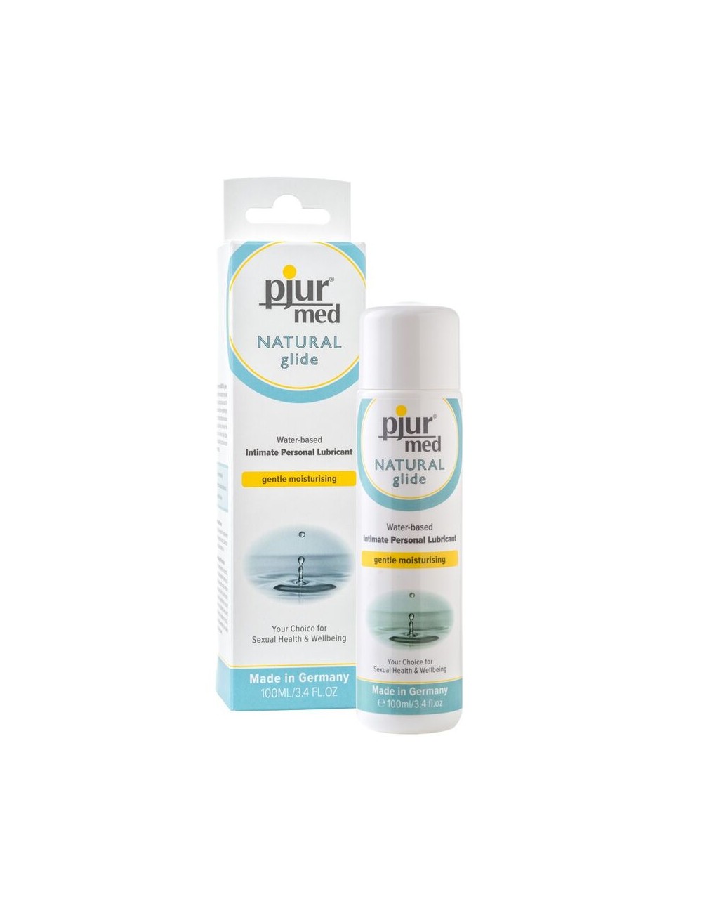 PJUR MED NATURAL LUBRICANTE BASE AGUA 100 ML PJUR MED NATURAL LUBRICANTE BASE AGUA 100 ML