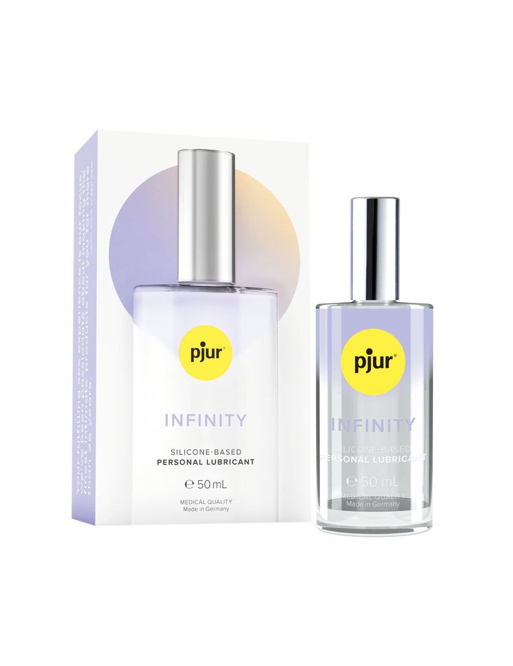 PJUR - INFINITY LUBRICANTE PERSONAL BASE SILICONA 50 ML