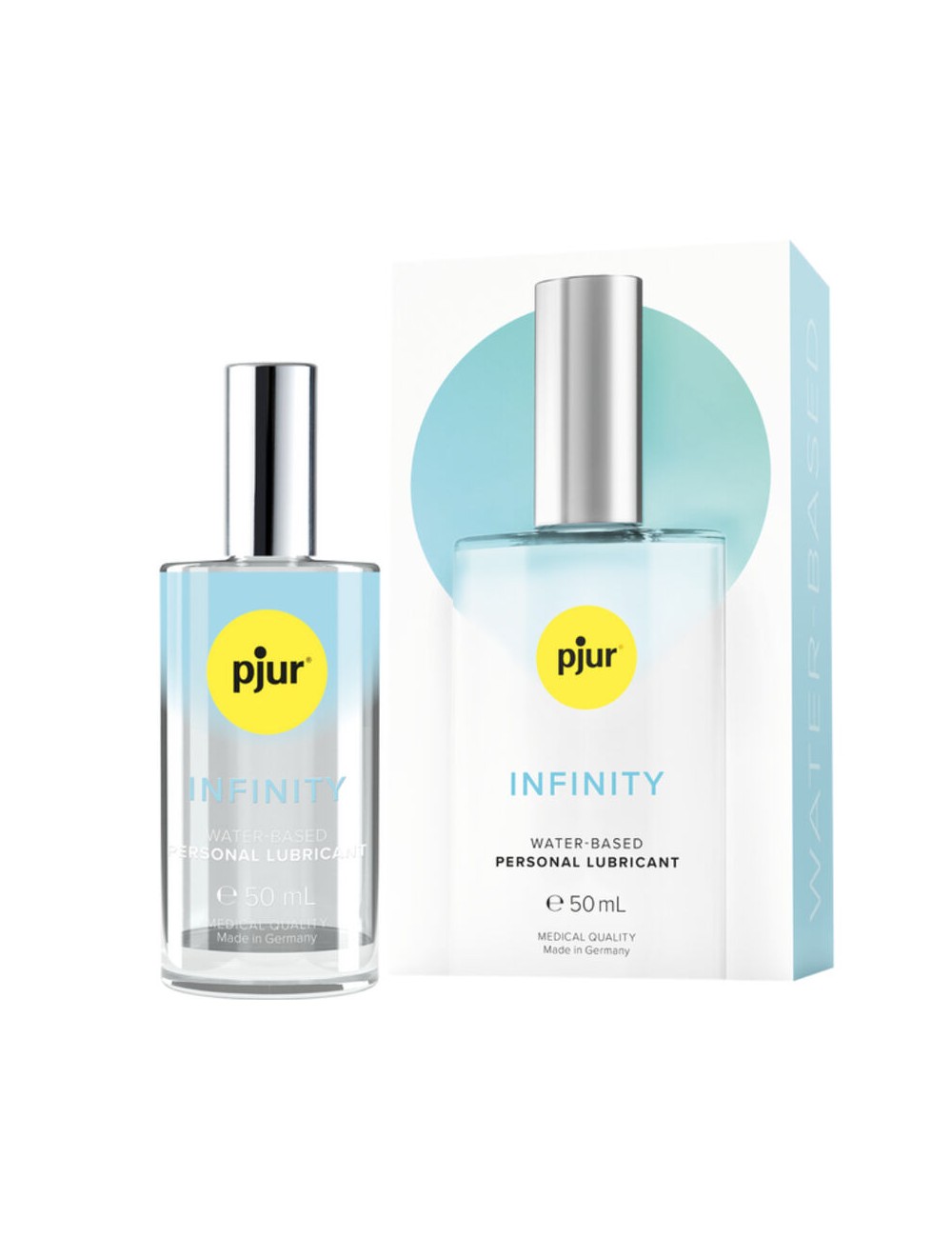 PJUR - INFINITY LUBRICANTE PERSONAL BASE AGUA 50 ML PJUR - INFINITY LUBRICANTE PERSONAL BASE AGUA 50 ML