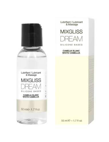 MIXGLISS DREAM LUBRICANTE SILICONA CAMELIA BLANCA 50 ML