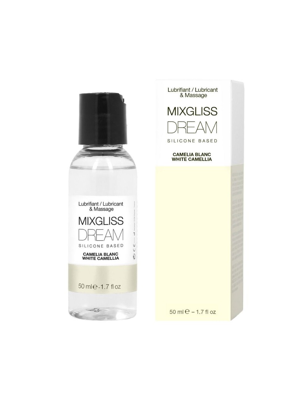 MIXGLISS DREAM LUBRICANTE SILICONA CAMELIA BLANCA 50 ML MIXGLISS DREAM LUBRICANTE SILICONA CAMELIA BLANCA 50 ML