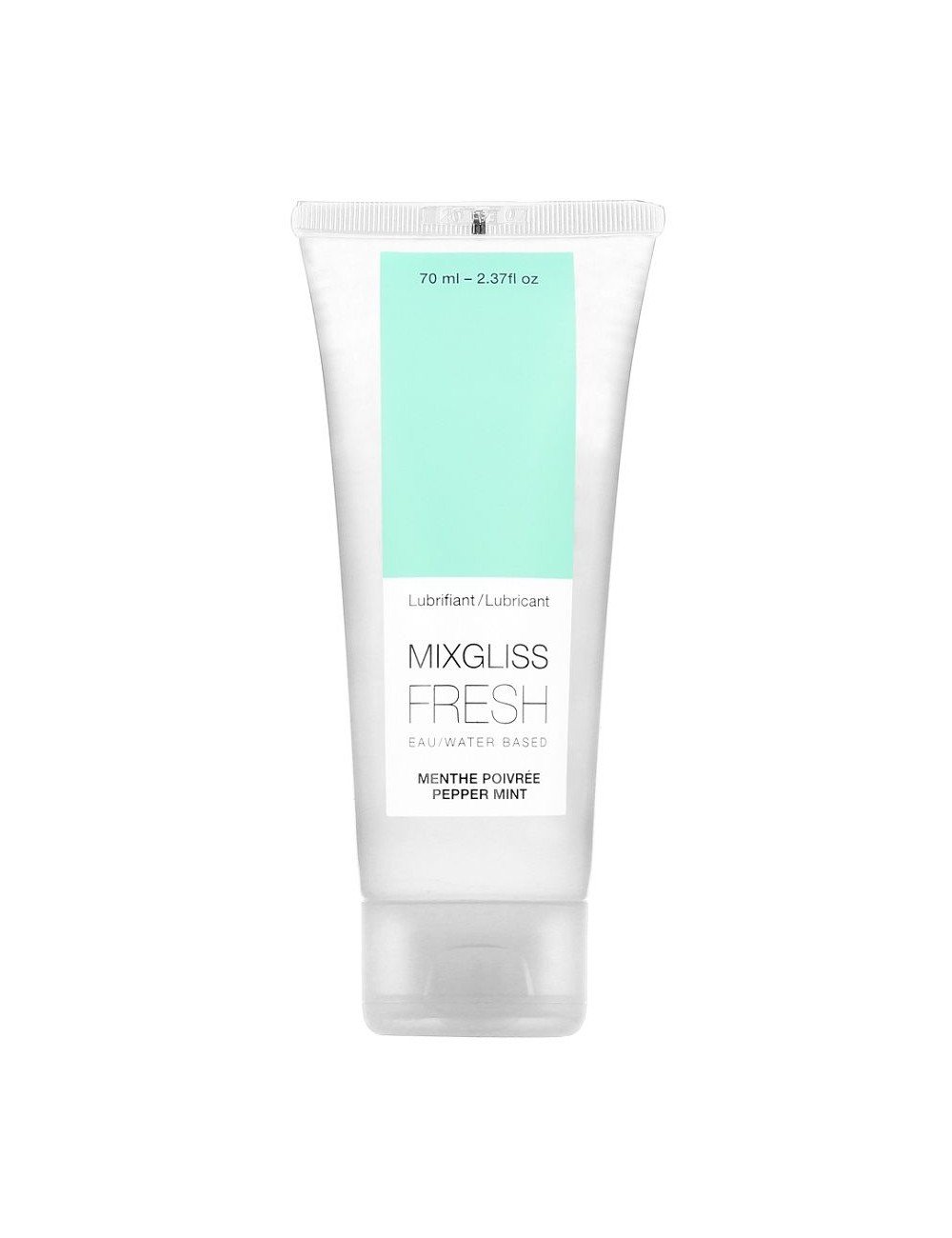 MIXGLISS LUBRICANTE BASE AGUA. E FRIO - SABOR A MENTA 70ML MIXGLISS LUBRICANTE BASE AGUA. E FRIO - SABOR A MENTA 70ML