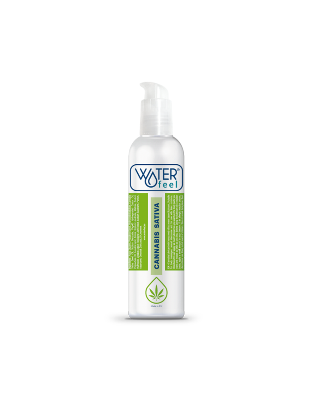WATERFEEL LUBRICANTE CANNABIS 150ML EN IT NL FR DE WATERFEEL LUBRICANTE CANNABIS 150ML EN IT NL FR DE