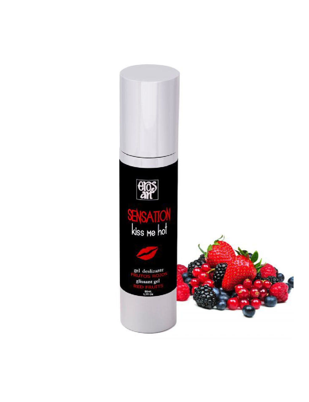 EROS SENSATTION LUBRICANTE NATURAL FRUTOS ROJOS 50ML