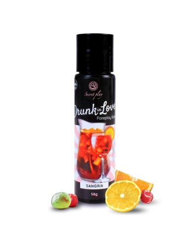 SECRET PLAY LUBRICANTE DRUNK IN LOVE SANGRIA 60 ML