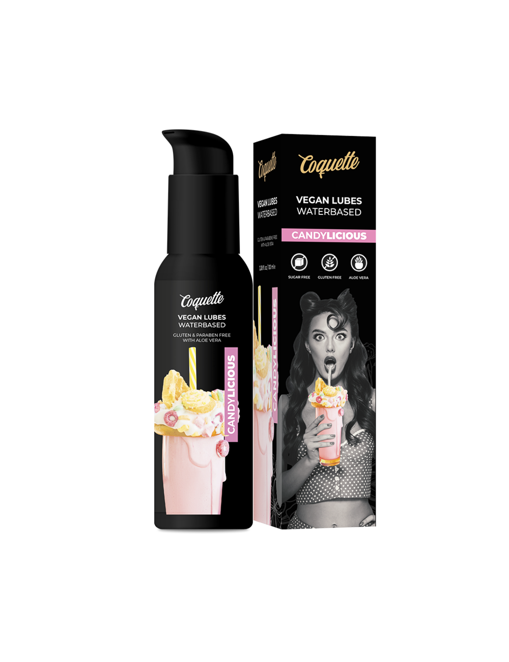 COQUETTE CHIC DESIRE PREMIUM EXPERIENCE LUBRICANTE VEGANO CANDYLICIOUS 100ML COQUETTE CHIC DESIRE PREMIUM EXPERIENCE LUBRICANTE VEGANO CANDYLICIOUS 100ML