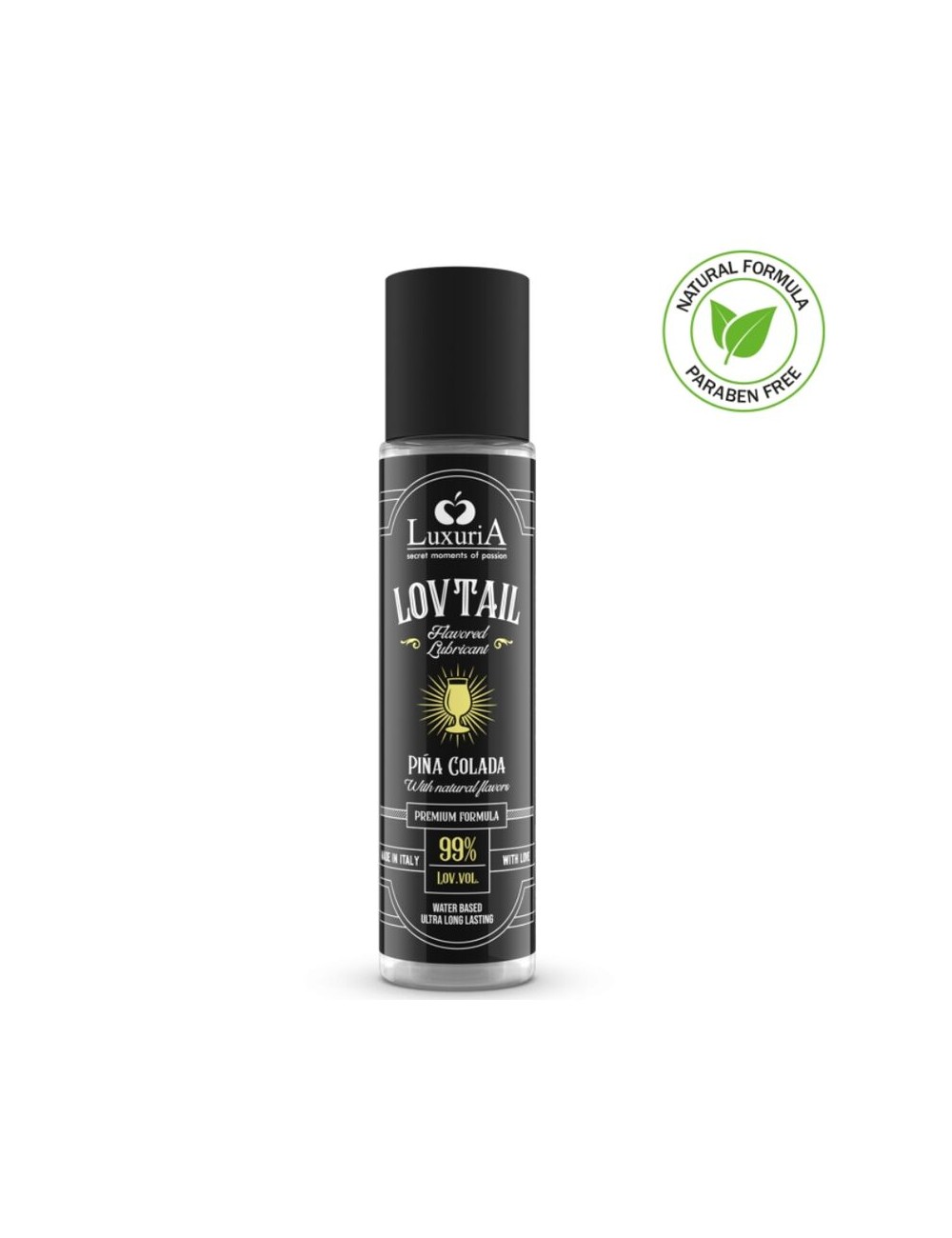 LUXURIA LOVTAIL LUBRICANTE BASE AGUA PIÑA COLADA  60 ML