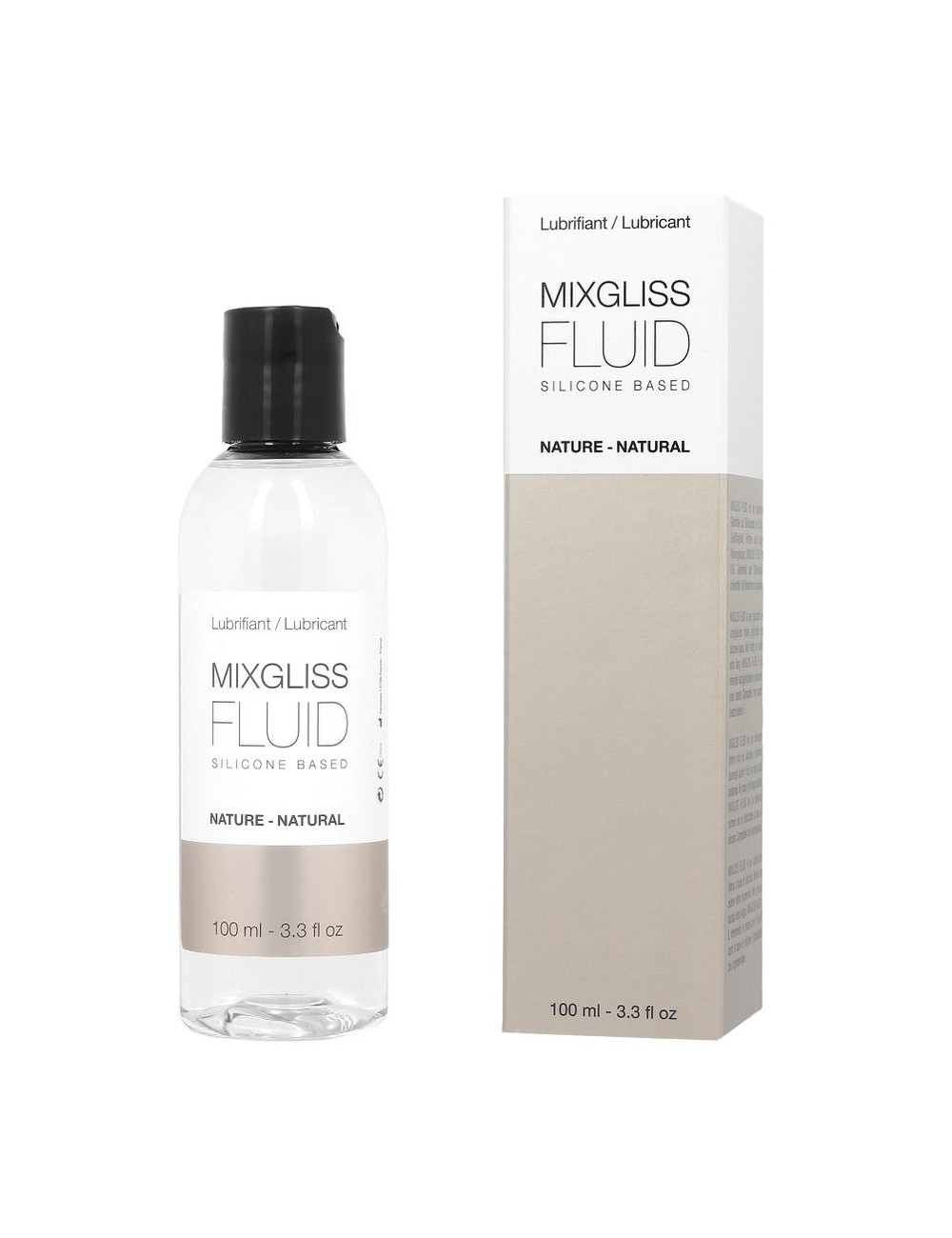 MIXGLISS BASED LUBRICANTE BASE SILICONA NATURAL 100ML MIXGLISS BASED LUBRICANTE BASE SILICONA NATURAL 100ML