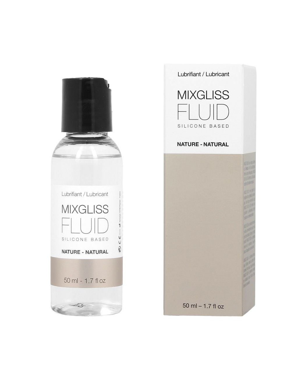 MIXGLISS BASED LUBRICANTE BASE SILICONA NATURAL 50ML MIXGLISS BASED LUBRICANTE BASE SILICONA NATURAL 50ML