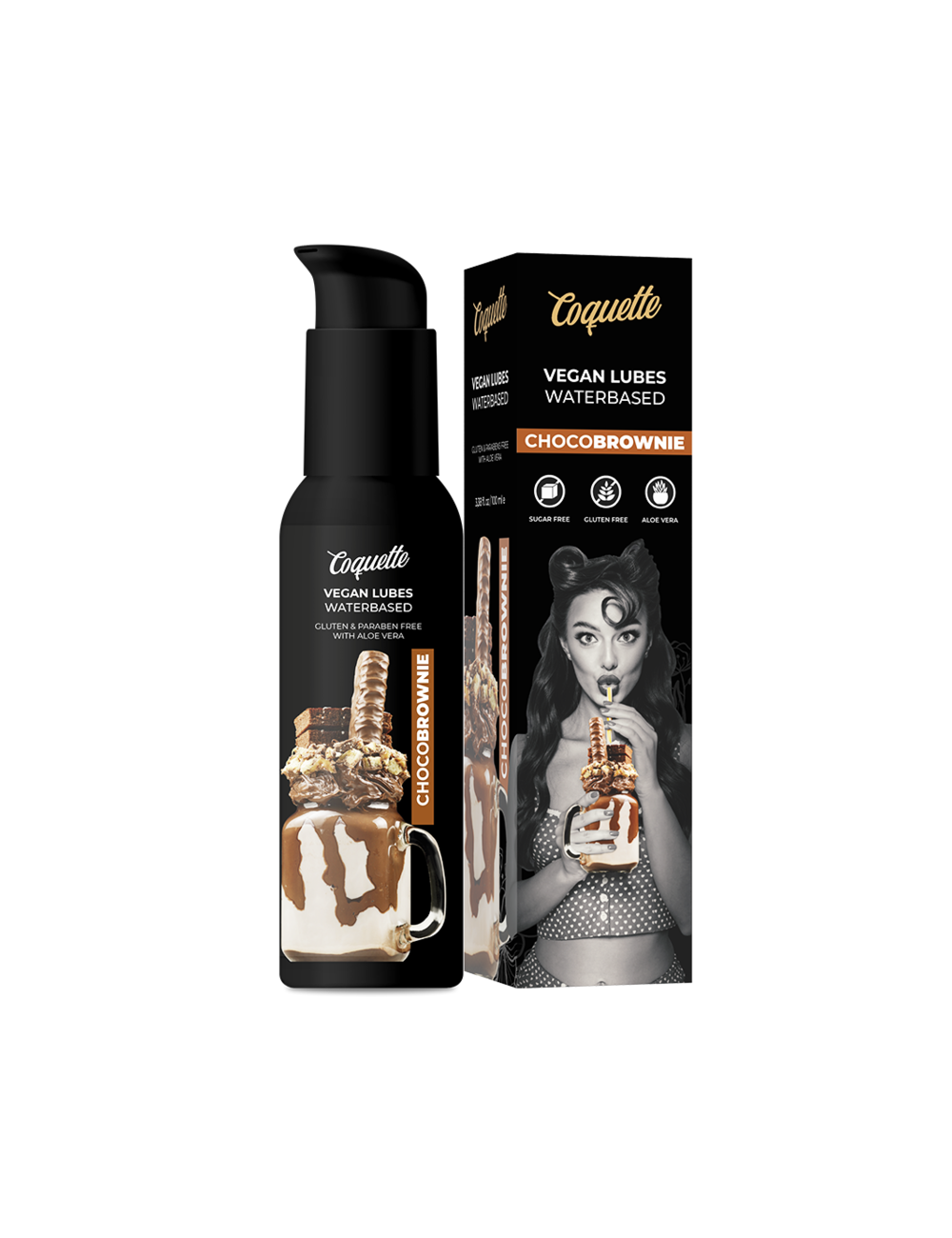 COQUETTE CHIC DESIRE PREMIUM EXPERIENCE LUBRICANTE VEGANO CHOCOBROWNIE 100ML