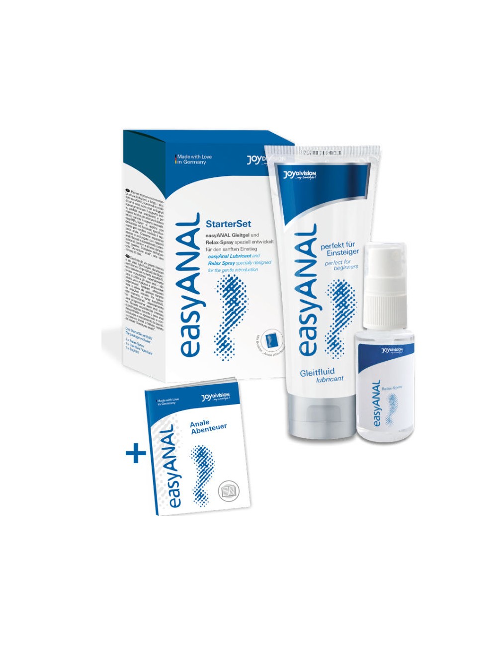 EASY ANAL STARTER SET LUBRICANTE + RELAJANTE ANAL EASY ANAL STARTER SET LUBRICANTE + RELAJANTE ANAL