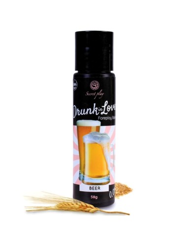 SECRETPLAY LUBRICANTE DRUN IN LOVE CERVEZA 60 ML