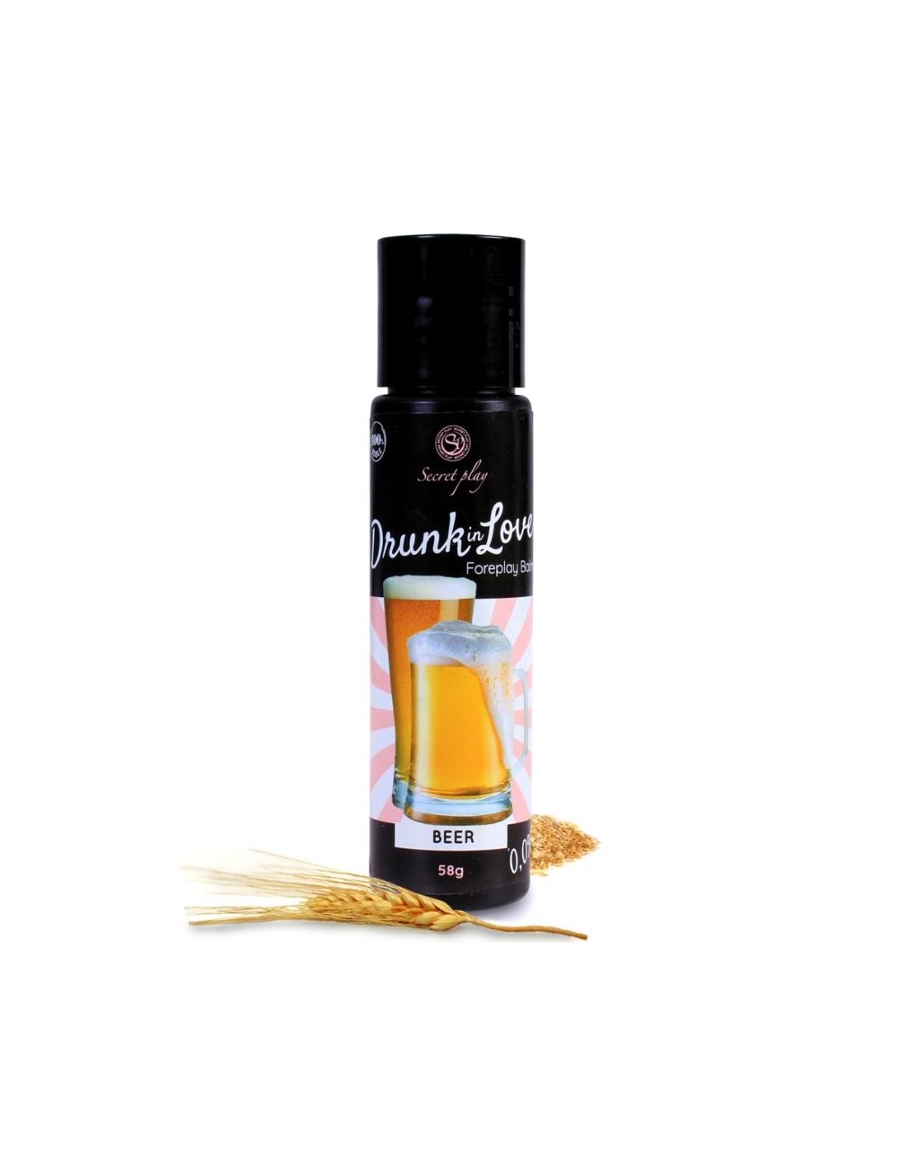 SECRETPLAY LUBRICANTE DRUN IN LOVE CERVEZA 60 ML SECRETPLAY LUBRICANTE DRUN IN LOVE CERVEZA 60 ML