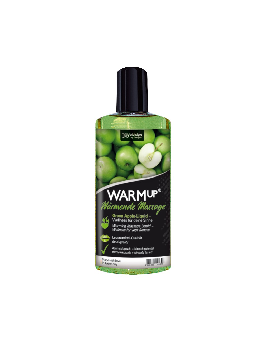 AQUAGLIDE - WARMUP ACEITE DE MASAJE MANZANA VERDE 150 ML AQUAGLIDE - WARMUP ACEITE DE MASAJE MANZANA VERDE 150 ML