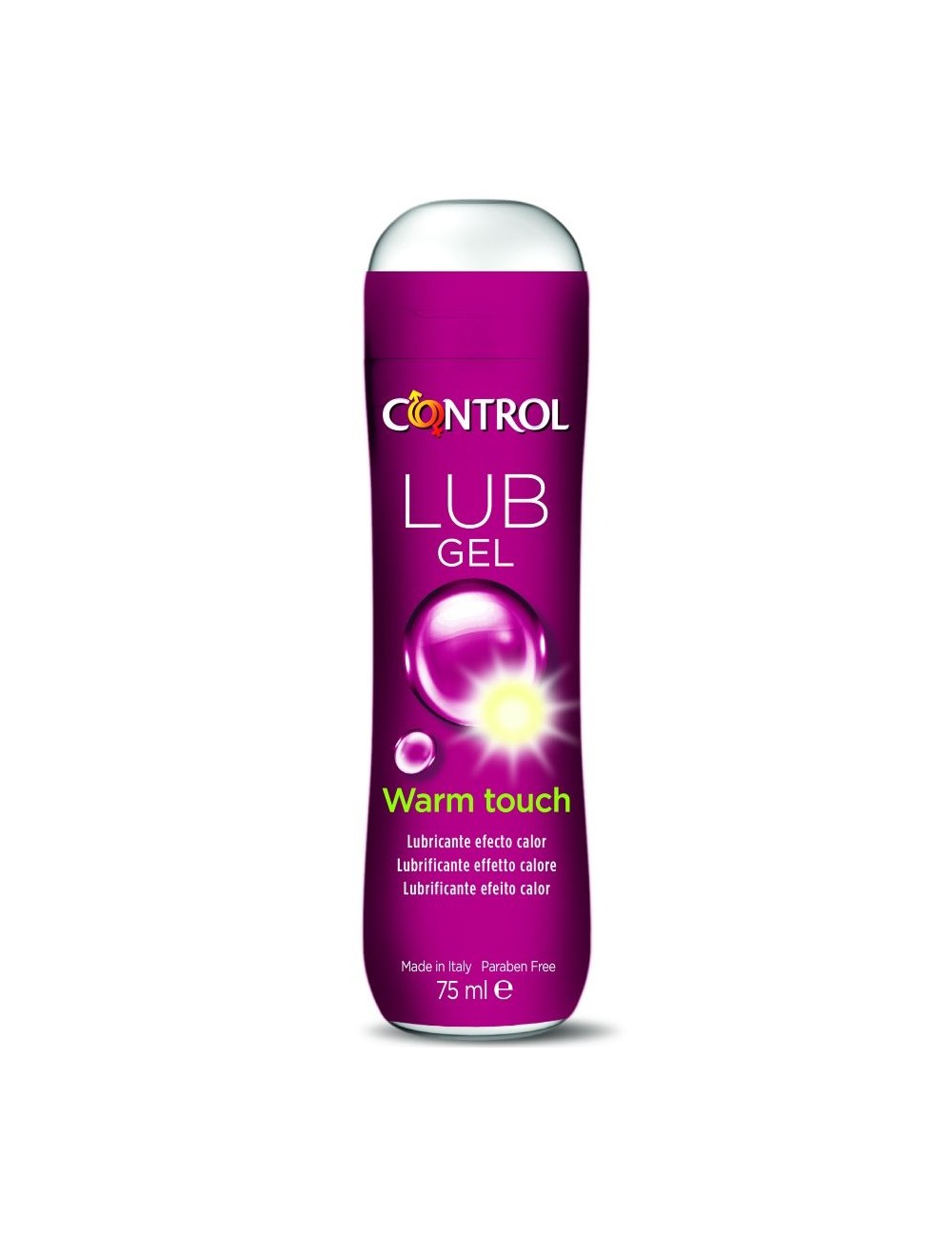 CONTROL LUB GEL LUBRICANTE EFECTO CALOR 75 ML