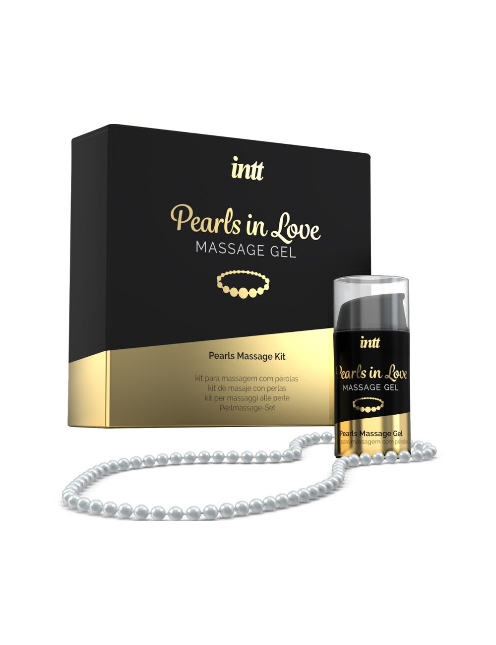 INTT - PEARLS IN LOVE CON COLLAR DE PERLAS Y GEL DE SILICONA INTT - PEARLS IN LOVE CON COLLAR DE PERLAS Y GEL DE SILICONA