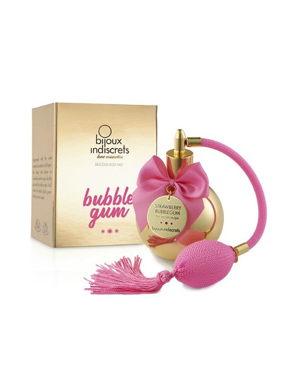 BIJOUX BUBBLE GUM BRUMA CORPORAL CHICLE FRESA 100 ML