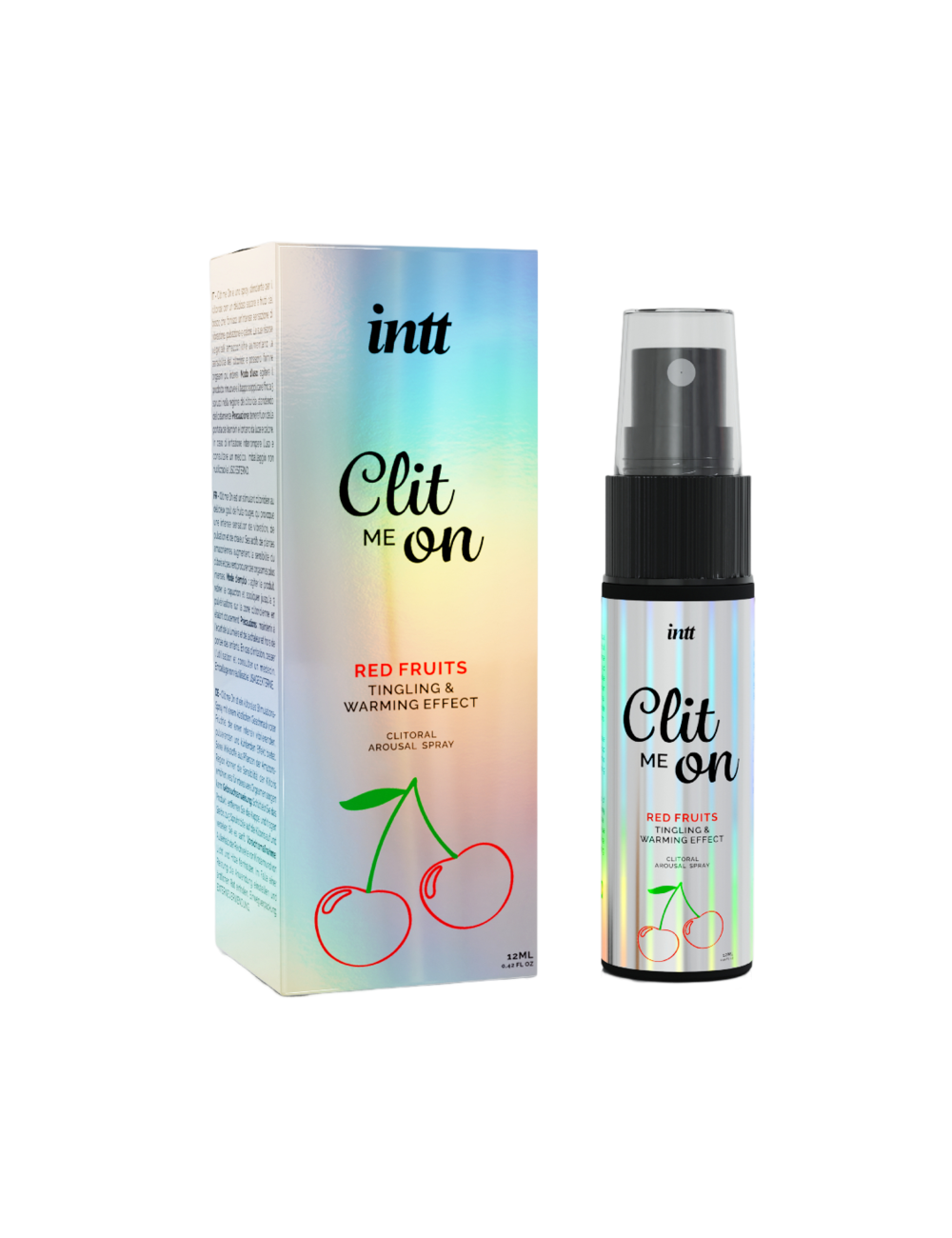 INTT - CLIT ME ON FRUTOS ROJOS 12 ML INTT - CLIT ME ON FRUTOS ROJOS 12 ML