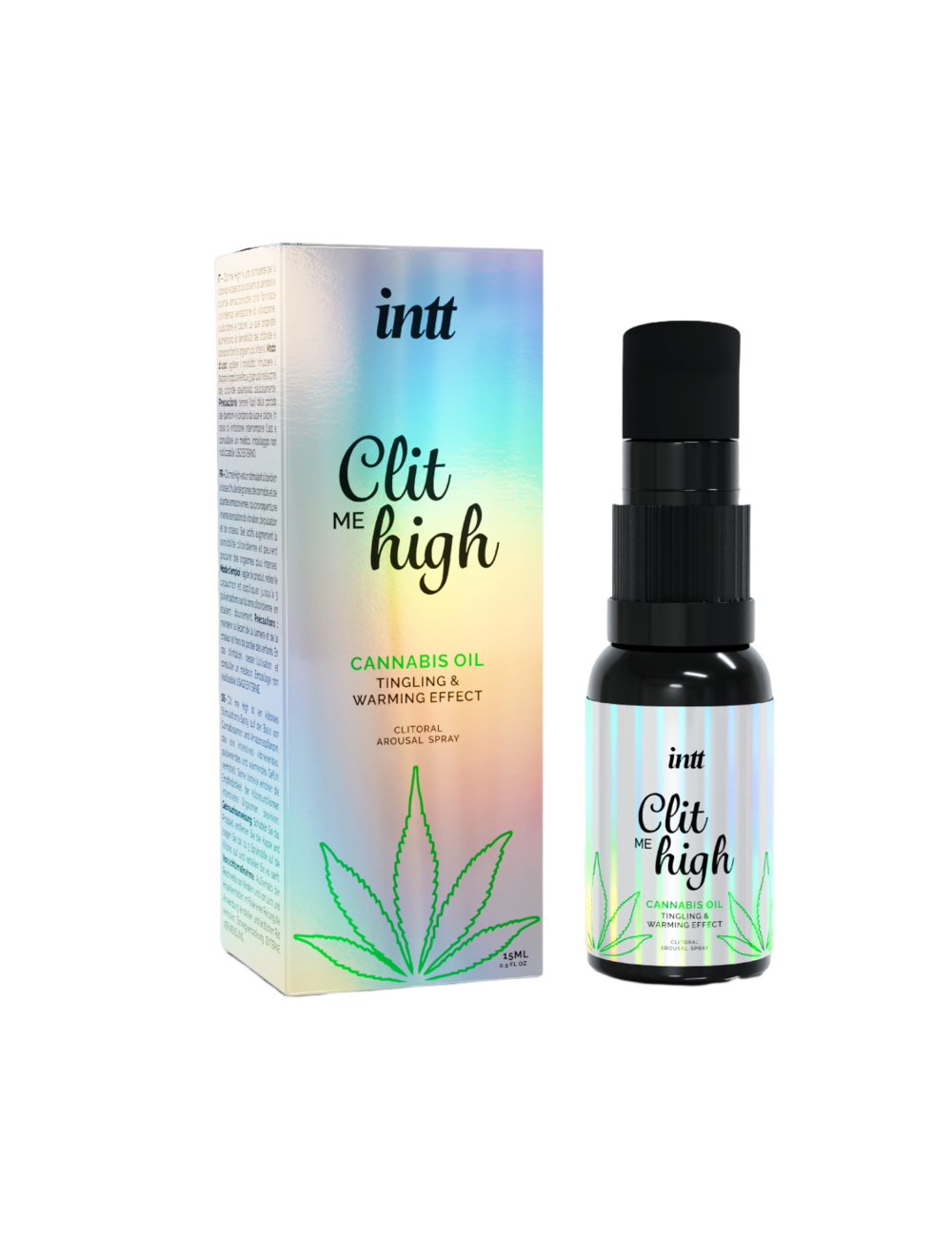 INTT - CLIT ME HIGH ACEITE CANNABIS 15 ML INTT - CLIT ME HIGH ACEITE CANNABIS 15 ML