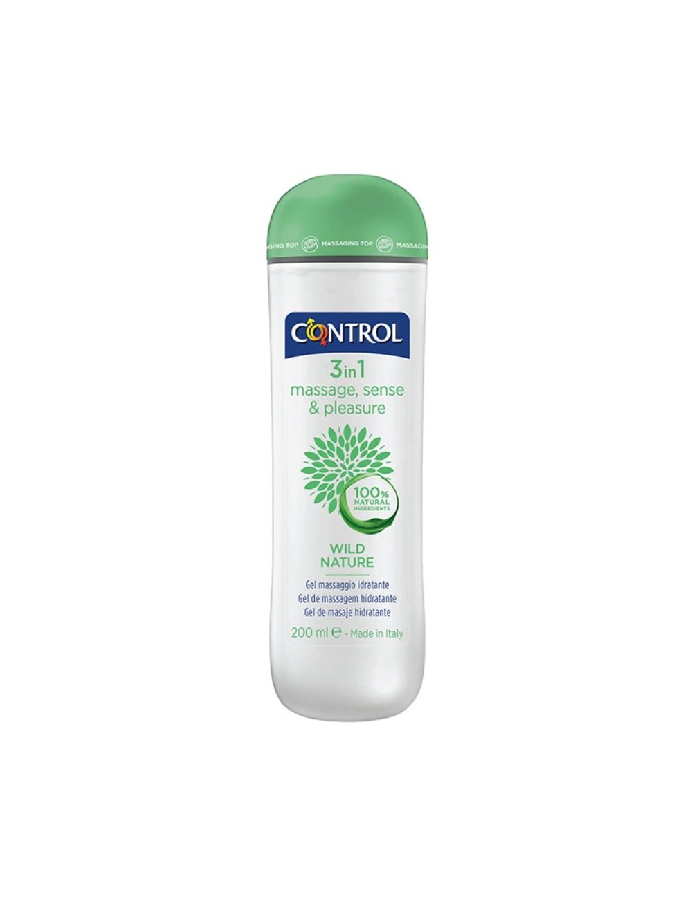 CONTROL WILD NATURE GEL MASAJE 3 EN 1 200 ML CONTROL WILD NATURE GEL MASAJE 3 EN 1 200 ML