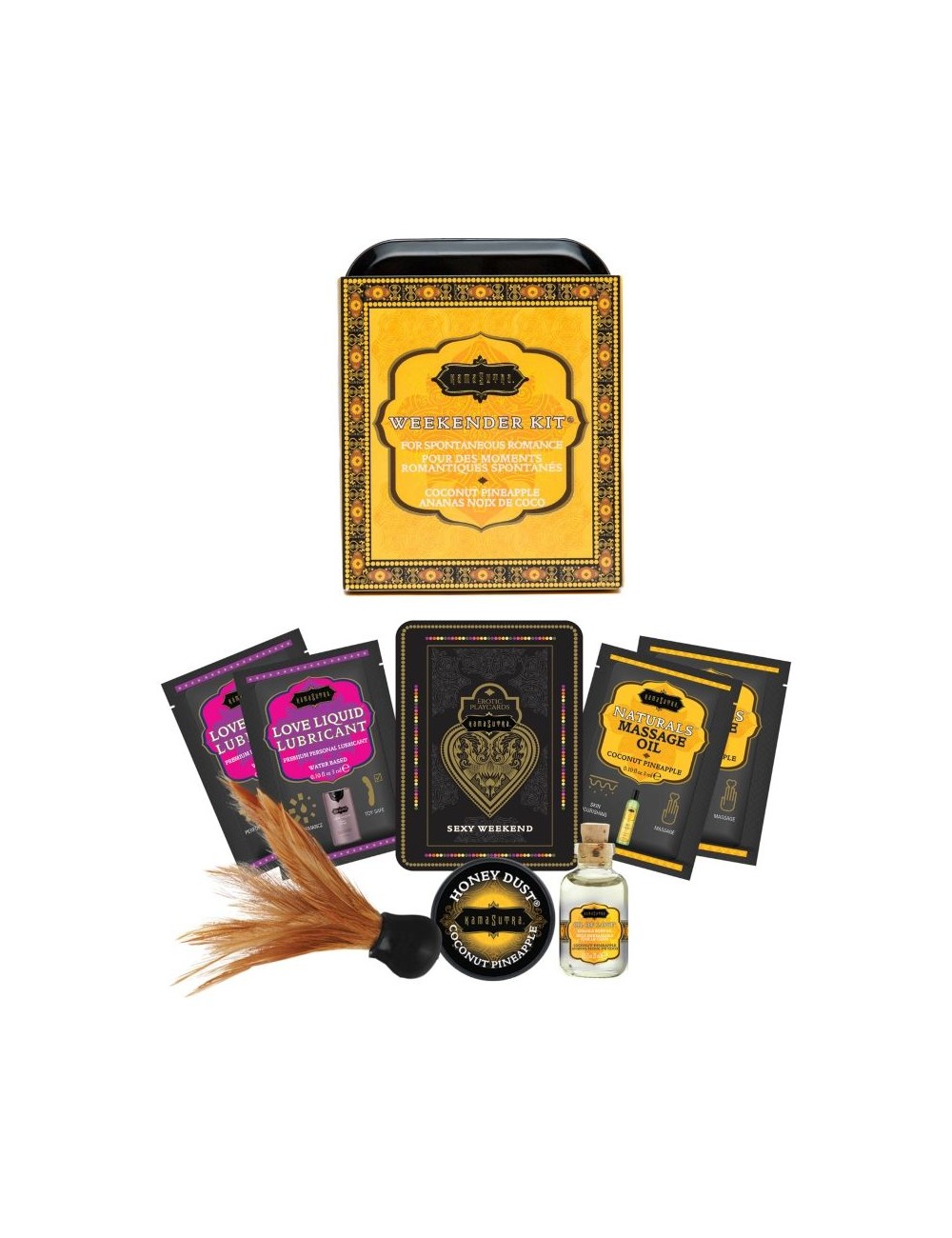 KAMASUTRA WEEKENDER TIN KIT COCO Y PIÑA KAMASUTRA WEEKENDER TIN KIT COCO Y PIÑA