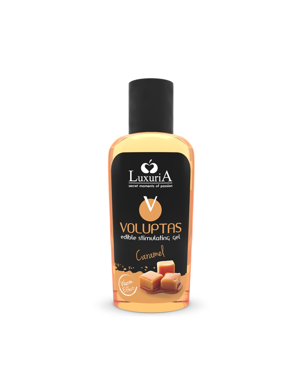 LUXURIA VOLUPTAS GEL MASAJE COMESTIBLE EFECTO CALOR - CARAMELO 100 ML LUXURIA VOLUPTAS GEL MASAJE COMESTIBLE EFECTO CALOR - CARAMELO 100 ML