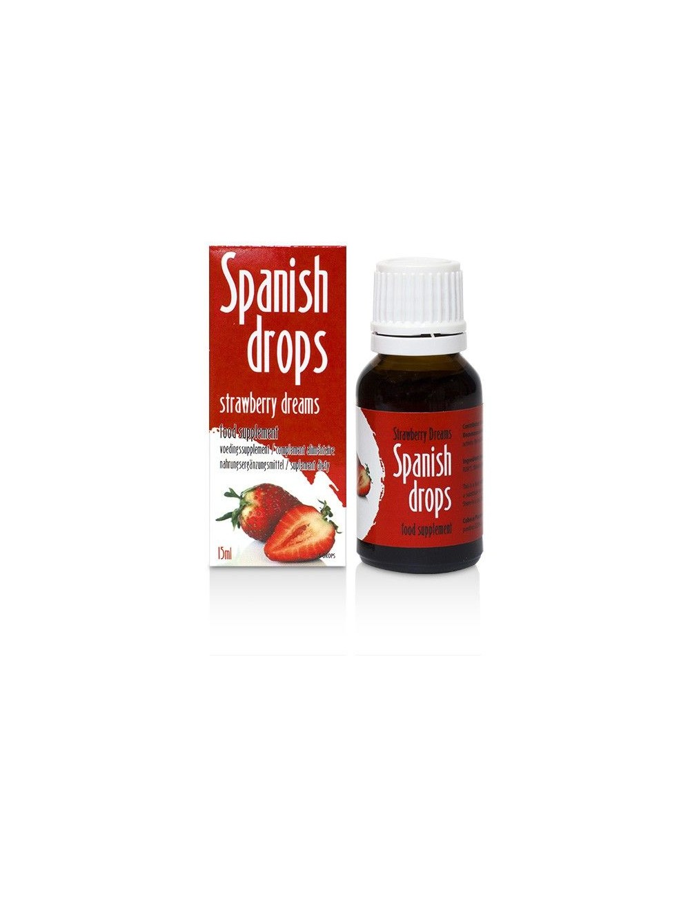 SPANISH FLY STRAWBERRY DREAMS GOTAS ESTIMULANTES 15 ML