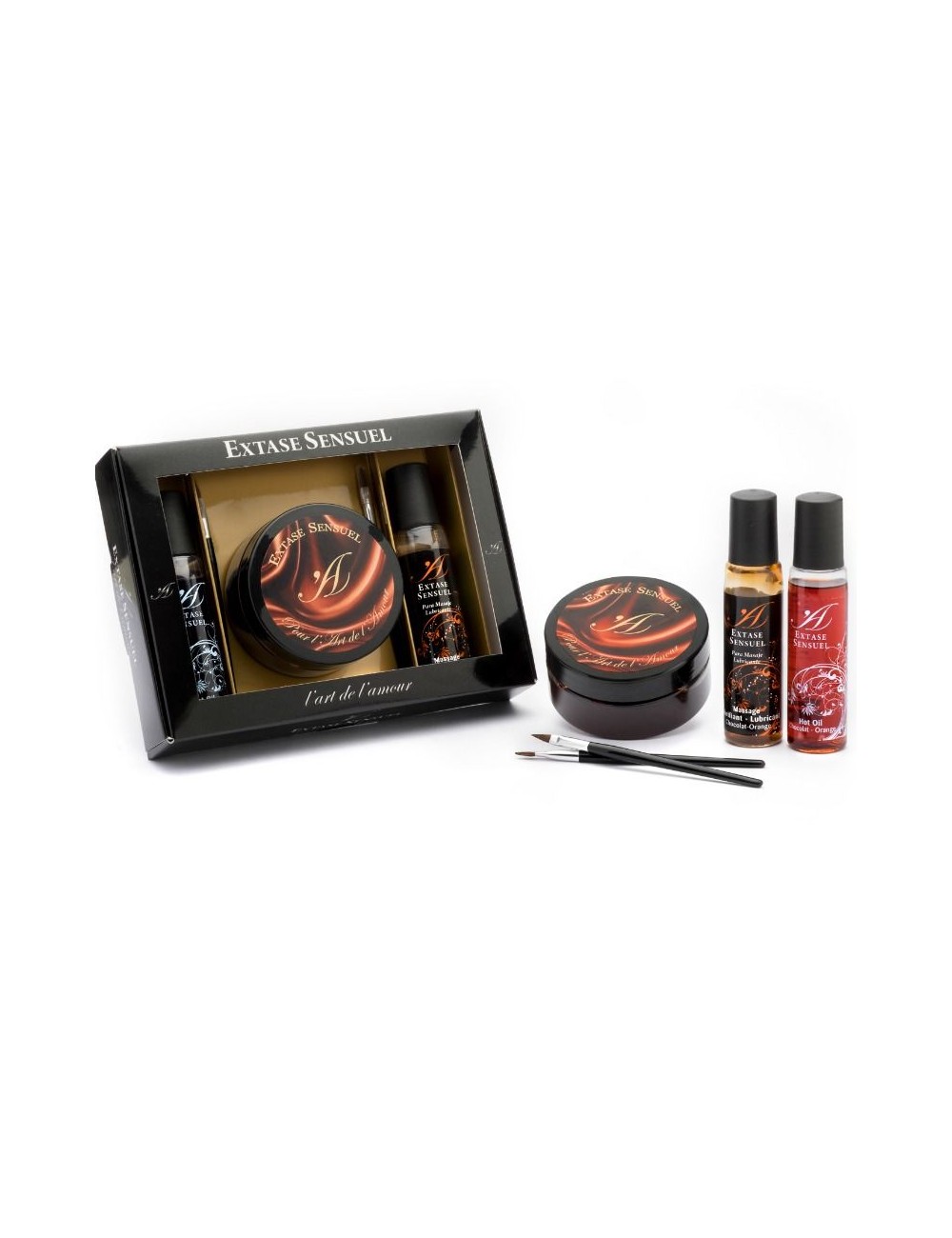 EXTASE SENSUAL KIT COFFRET CHOCOLAT AFRODISIAC