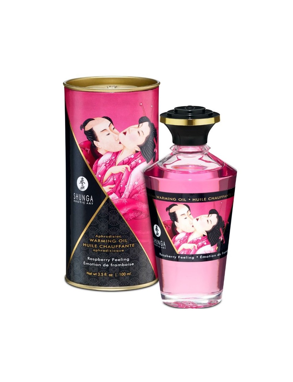 SHUNGA ACEITE MASAJE EFECTO CALOR SABOR INTENSO FRAMBUESA 100 ML SHUNGA ACEITE MASAJE EFECTO CALOR SABOR INTENSO FRAMBUESA 100 ML