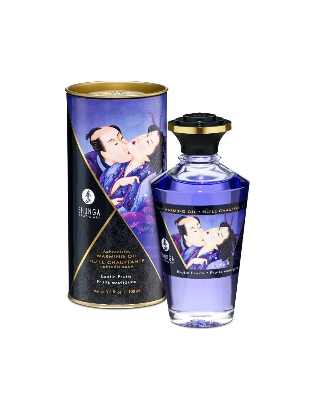 SHUNGA ACEITE MASAJE EFECTO CALOR SABOR FRUTAS EXOTICAS 100 ML SHUNGA ACEITE MASAJE EFECTO CALOR SABOR FRUTAS EXOTICAS 100 ML