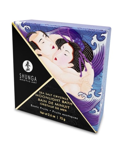 SHUNGA SALES DE BAÑO AROMATIZADAS EXOTIC PURPLE  75GR