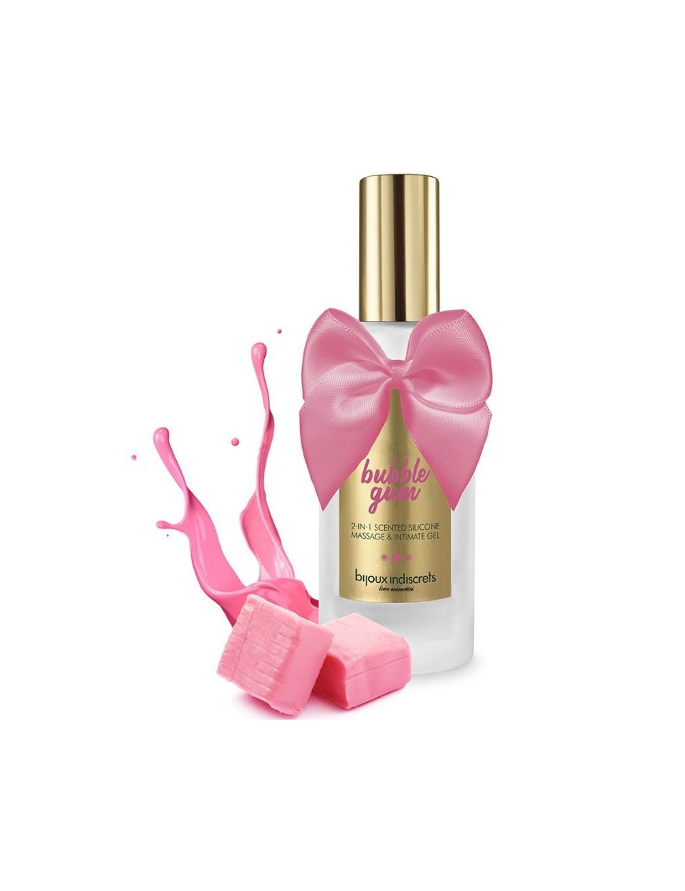 BIJOUX BUBBLE GUM GEL 2 EN 1 SILICONA CHICLE DE FRESA 100 ML BIJOUX BUBBLE GUM GEL 2 EN 1 SILICONA CHICLE DE FRESA 100 ML